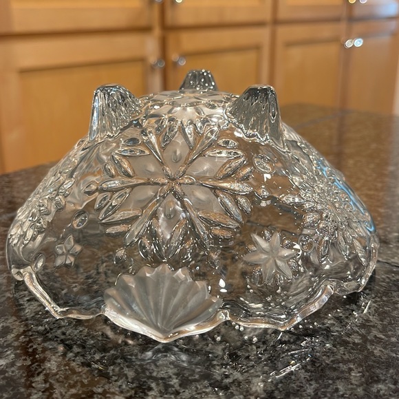 2 Snack Serving Bowls Glass, snack Plates Bowl Serving, - Picture 7 of 10